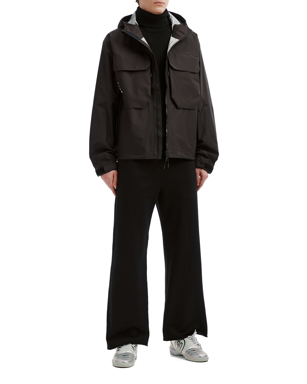 Hooded utility jacket