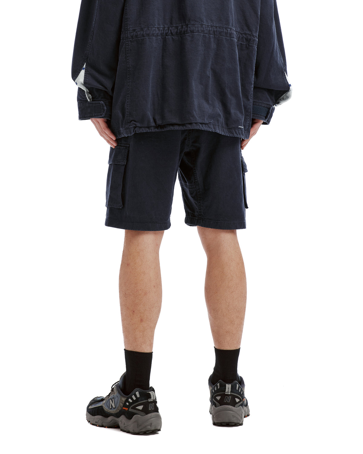 Military field cargo shorts
