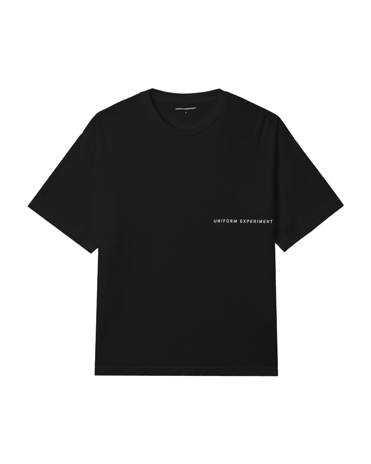 Stencil logo tee