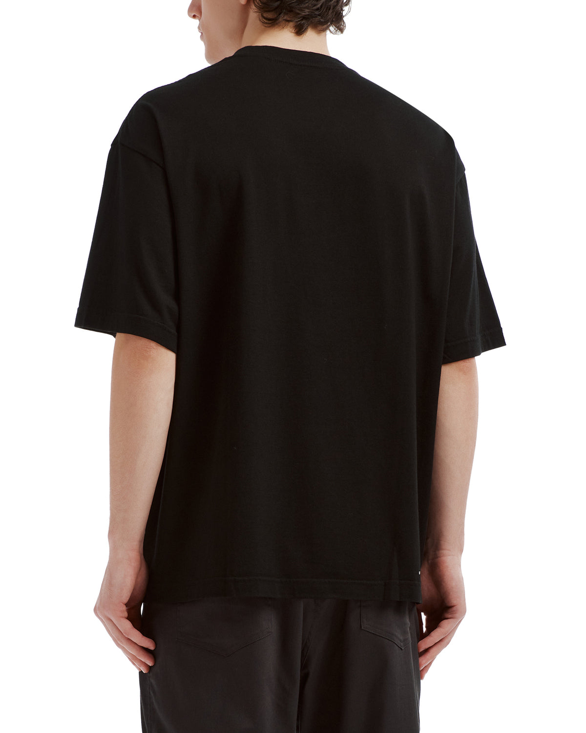 Stencil logo tee