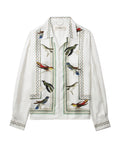Bird print shirt