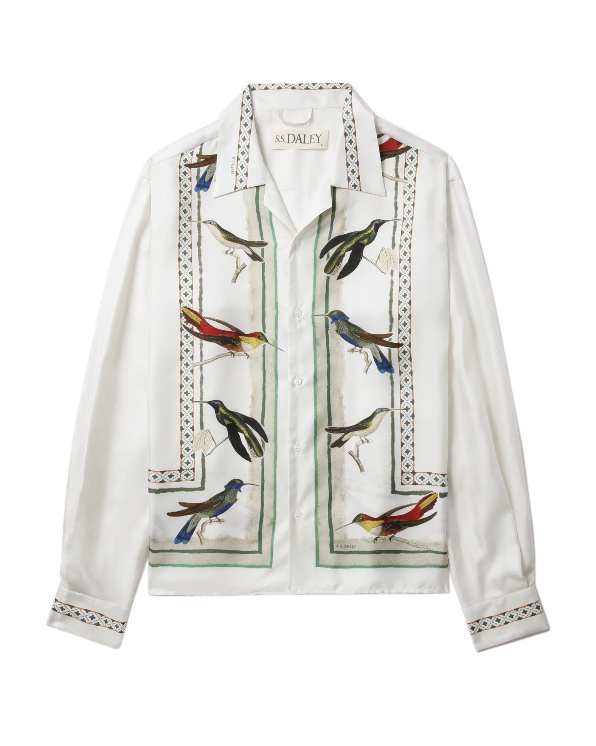 Bird print shirt