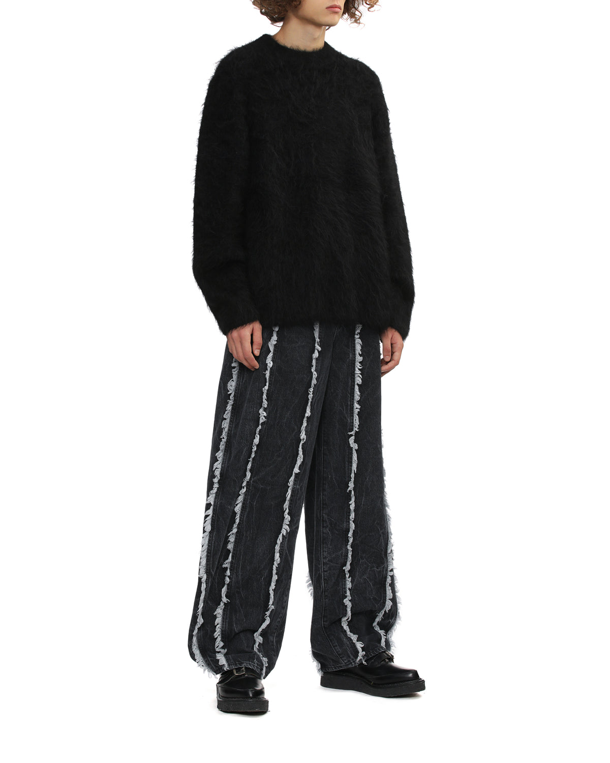 Straight-leg jeans
