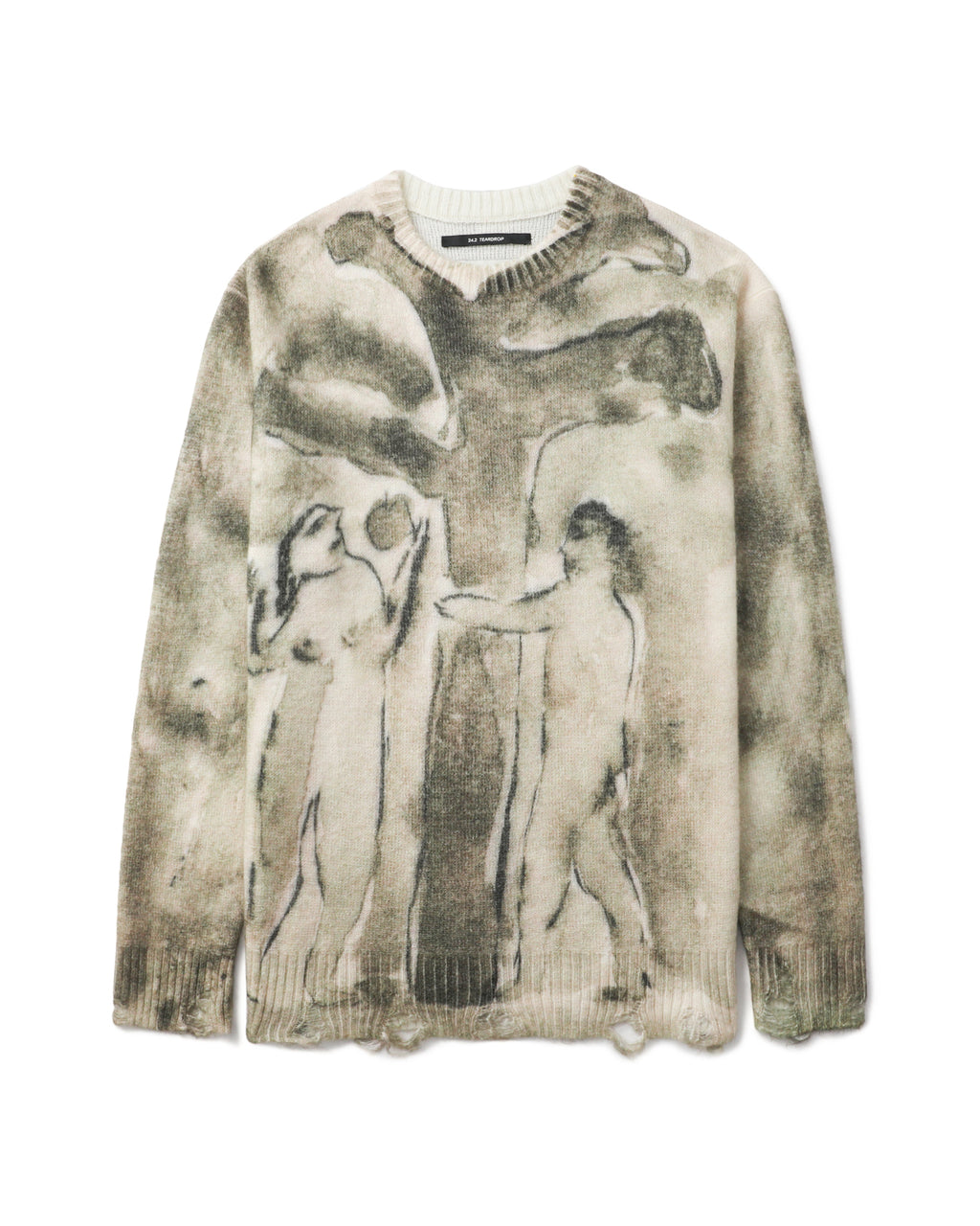 Digital print sweater