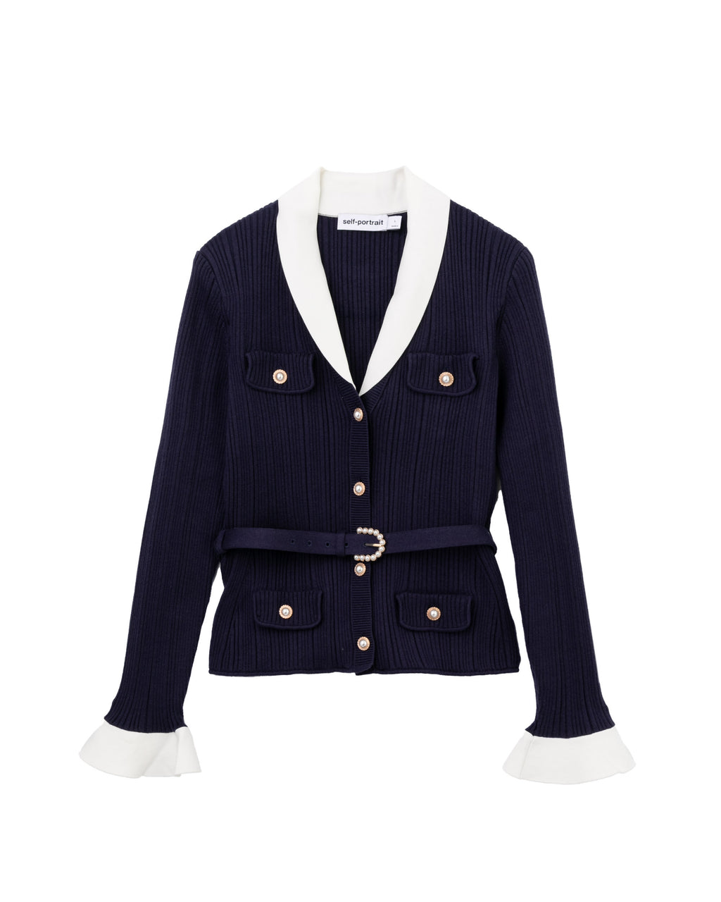 Belted cardigan