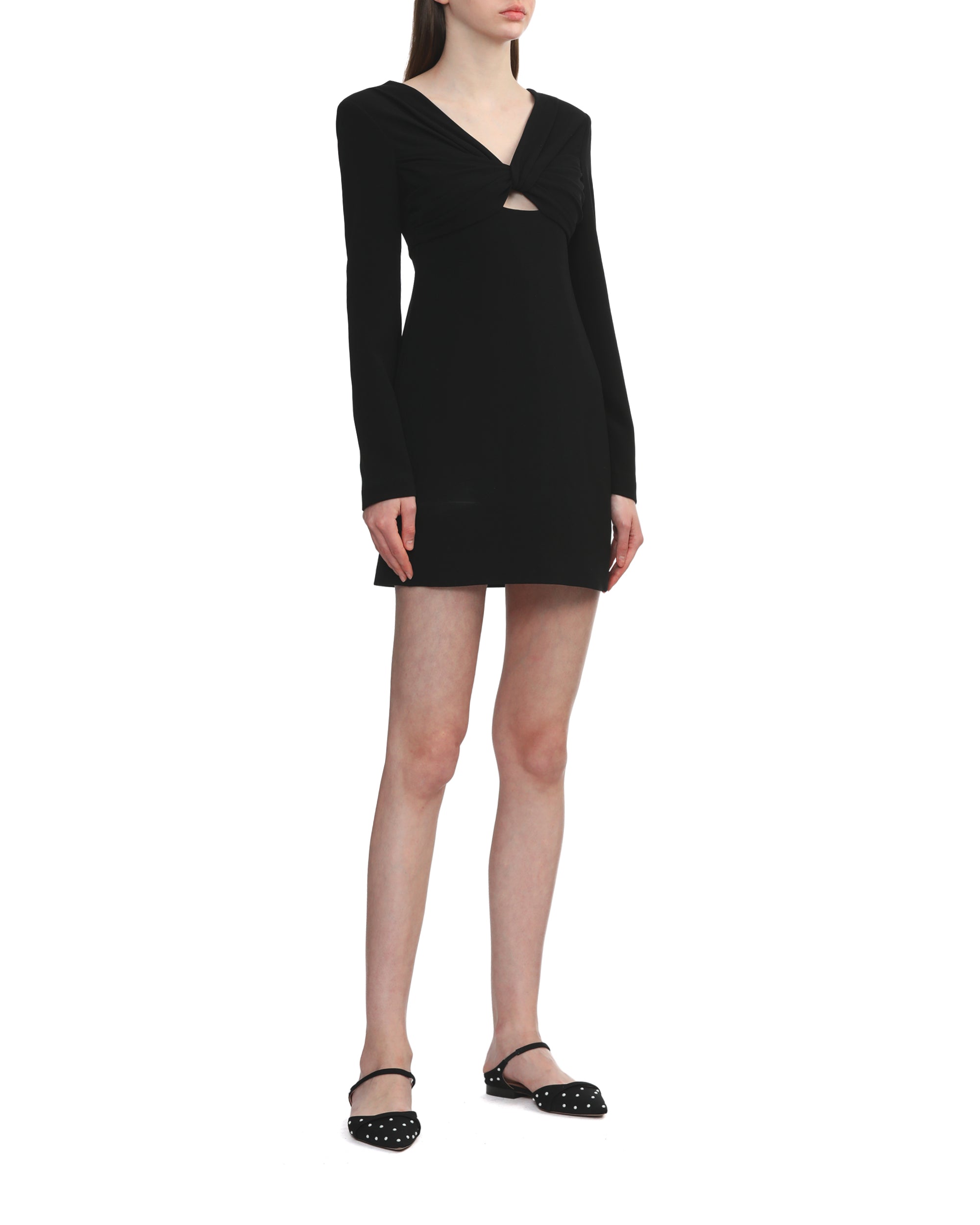 Cut-off dress