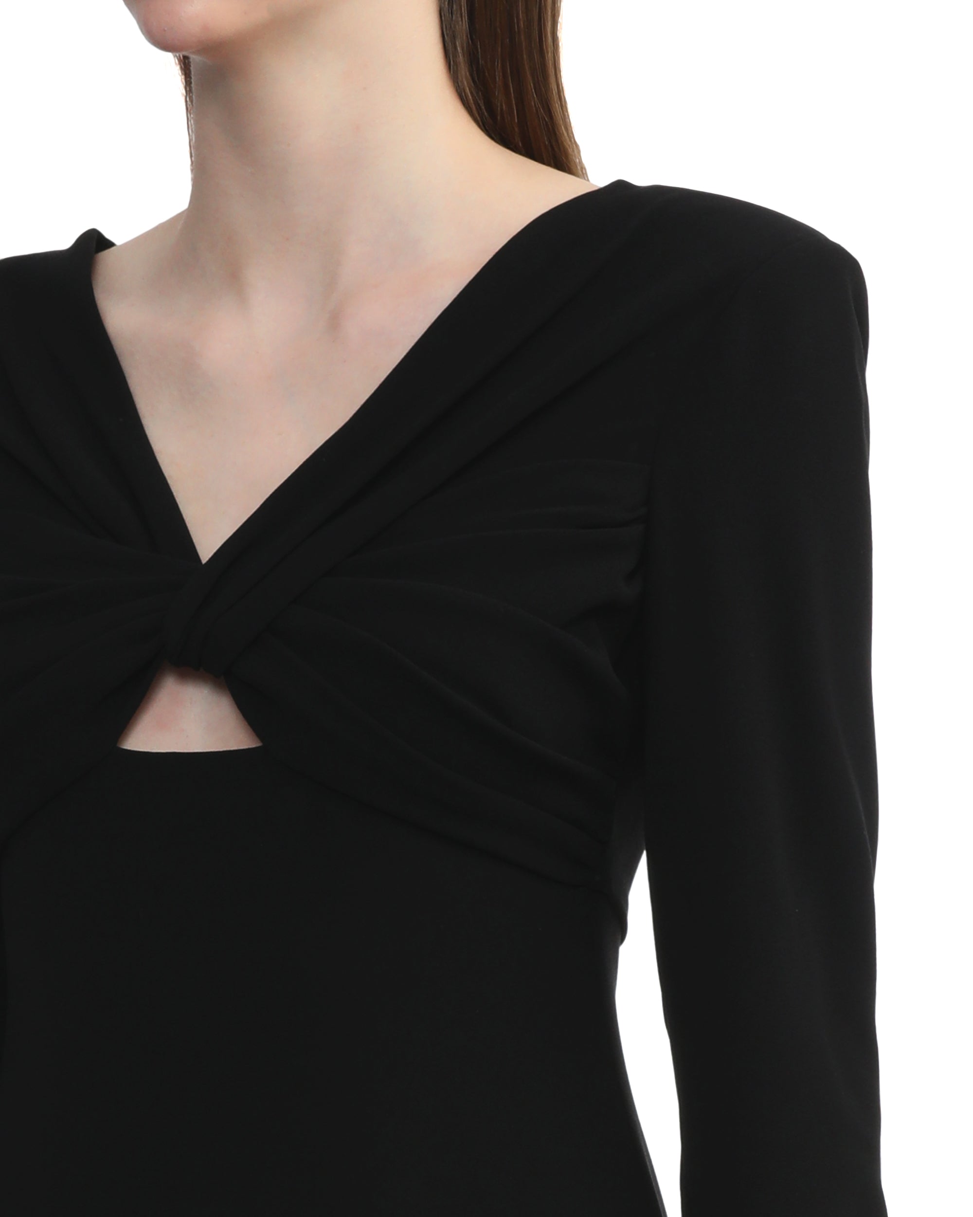 Cut-off dress