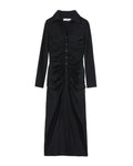 Jersey cut-out midi dress