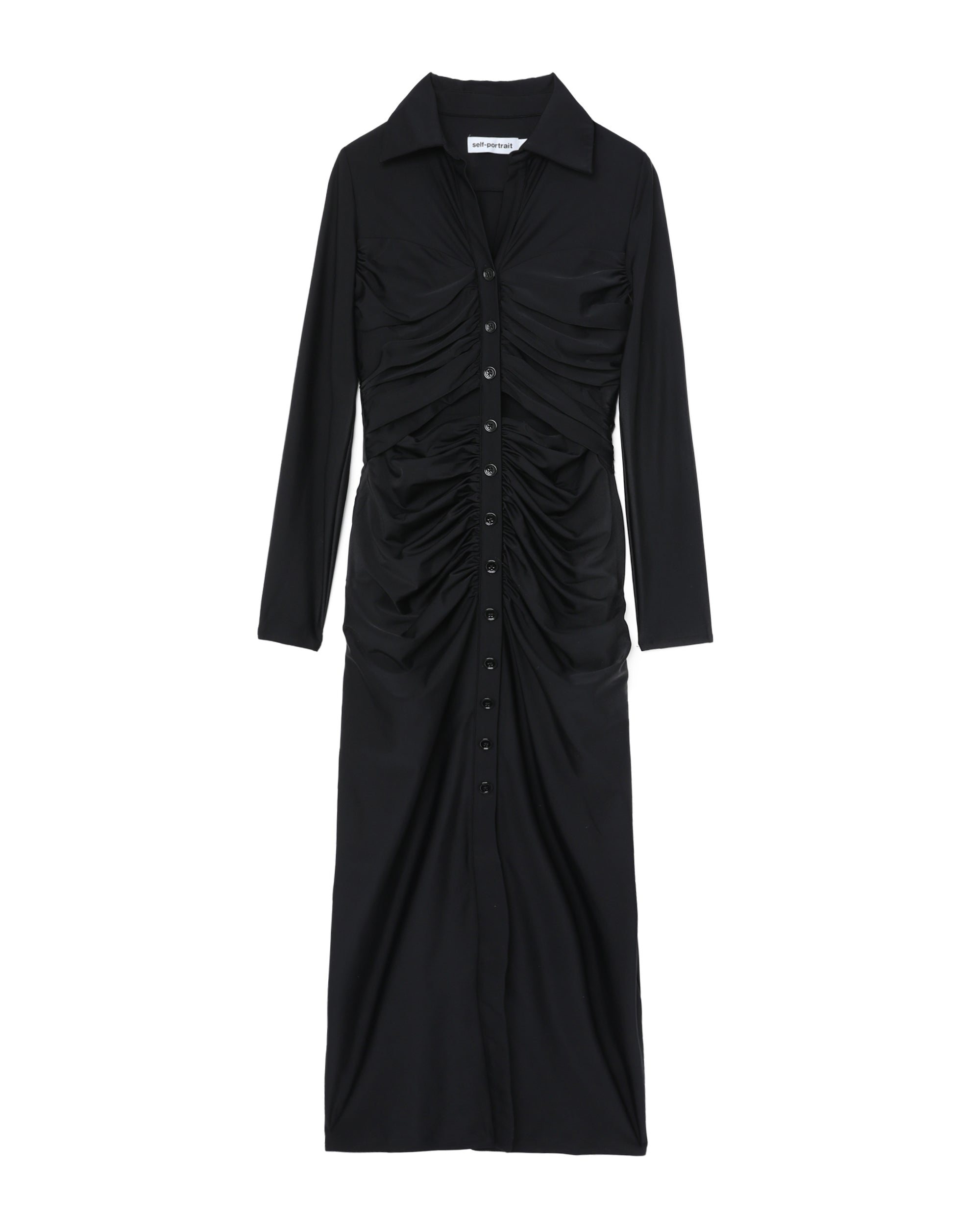 Jersey cut-out midi dress