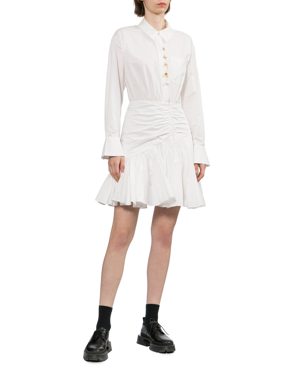 Buttoned dress