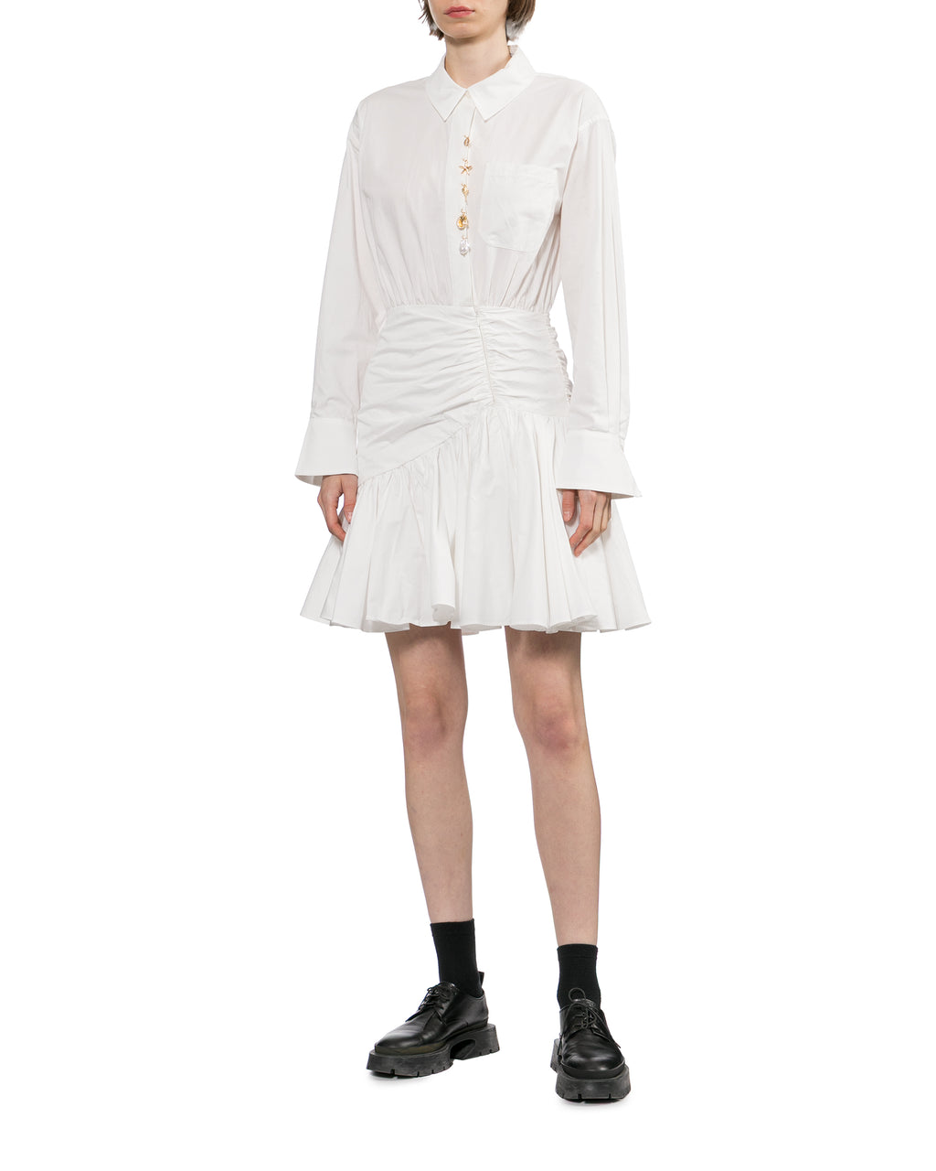 Buttoned dress