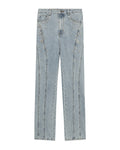 Rhinestone embellished jeans