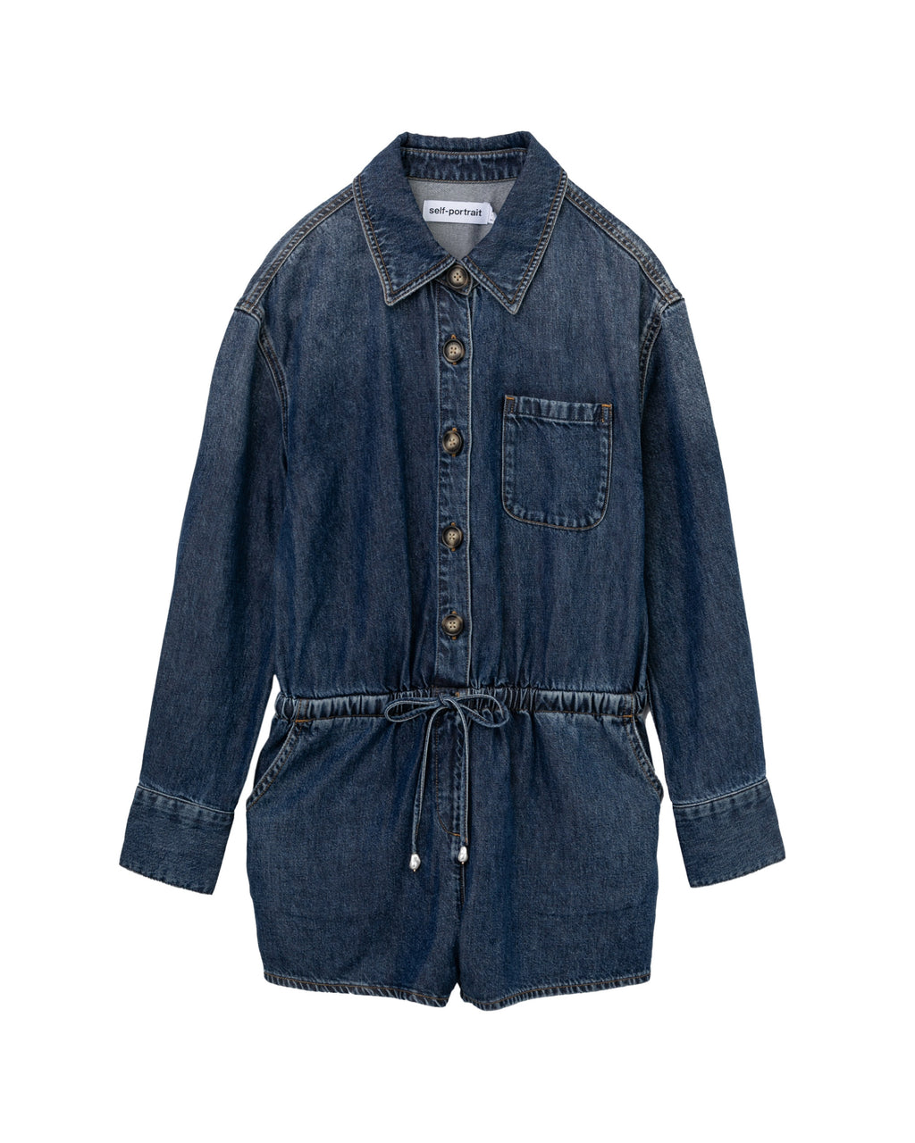 Denim romper