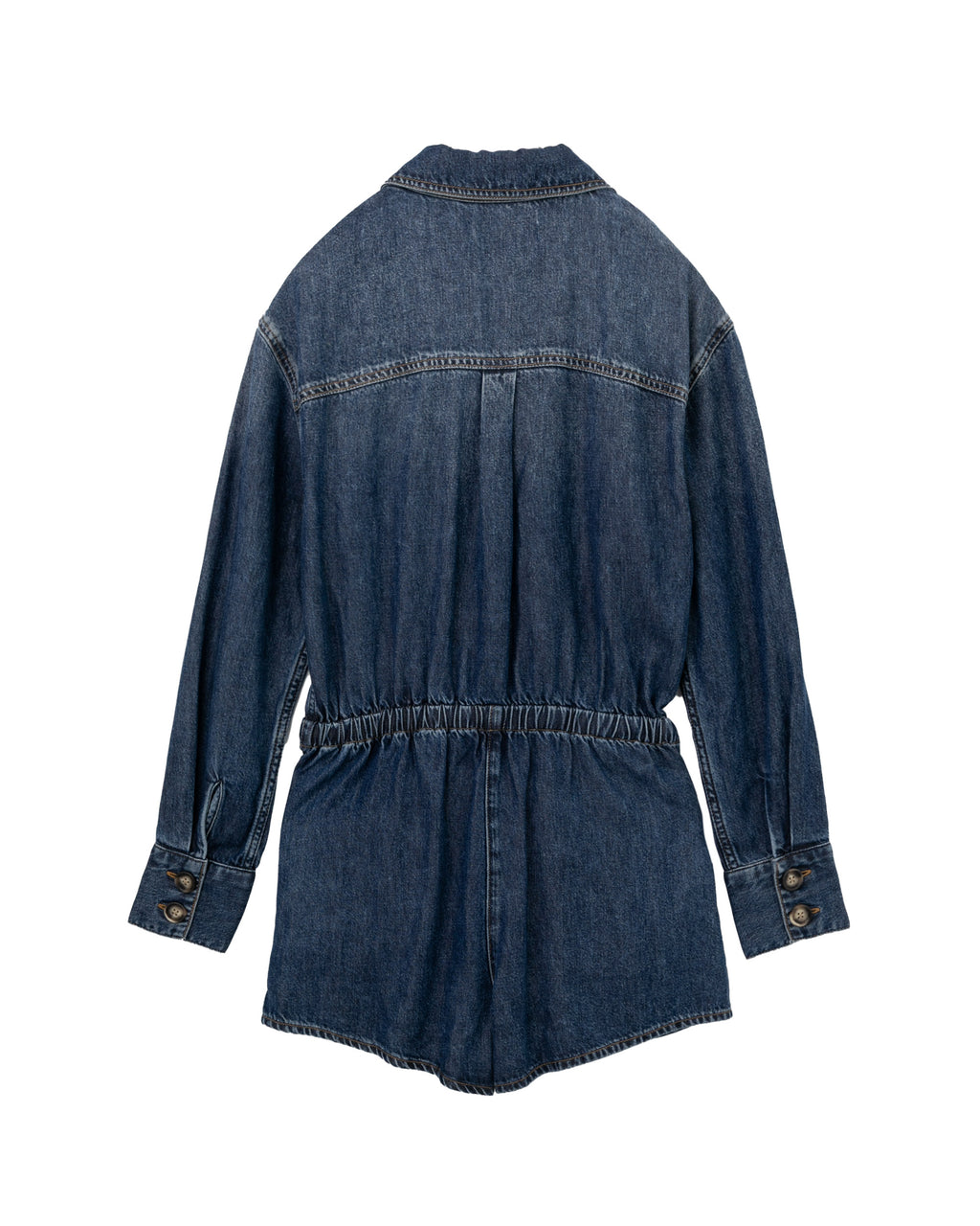 Denim romper