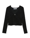Beaded mesh top