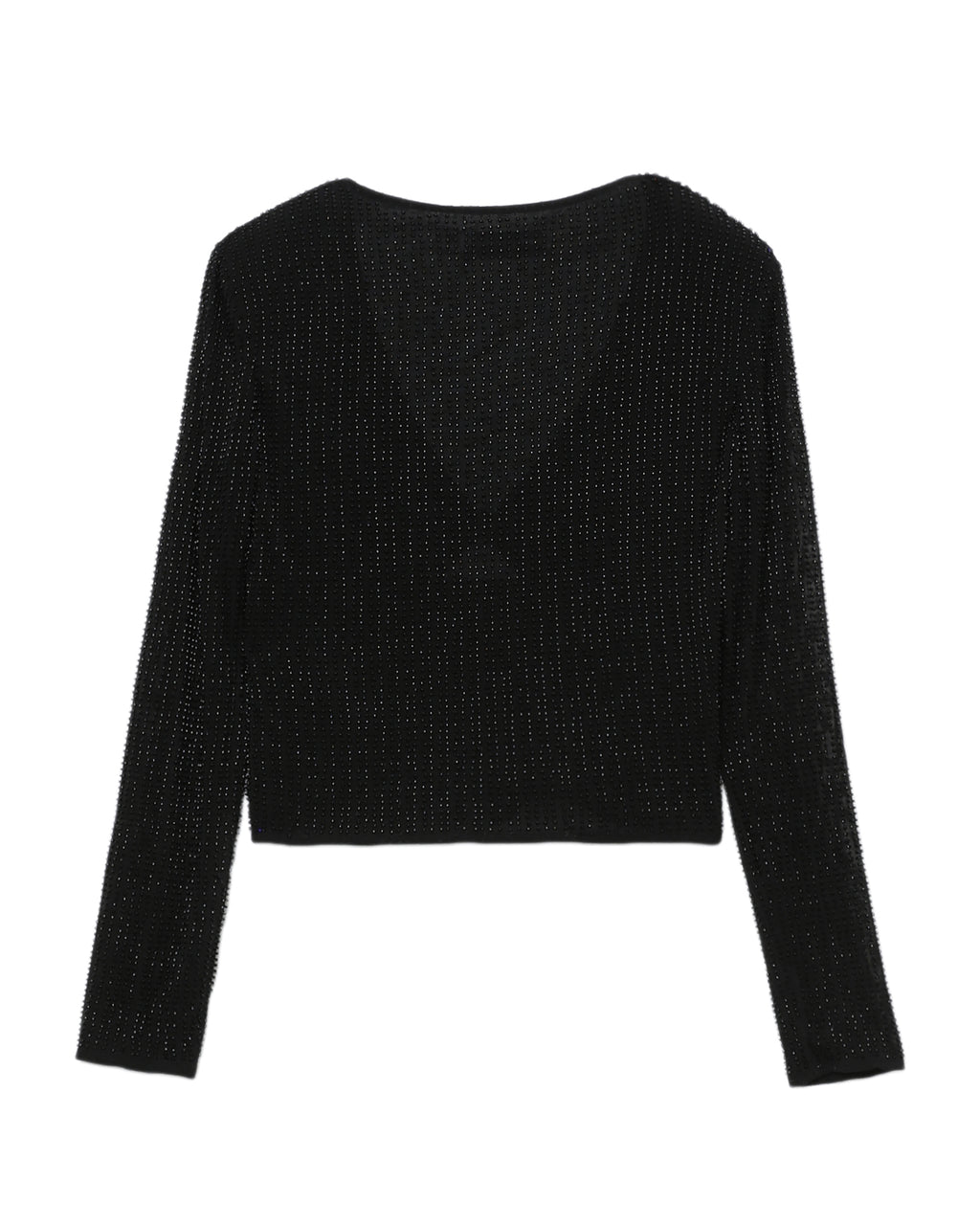 Beaded mesh top