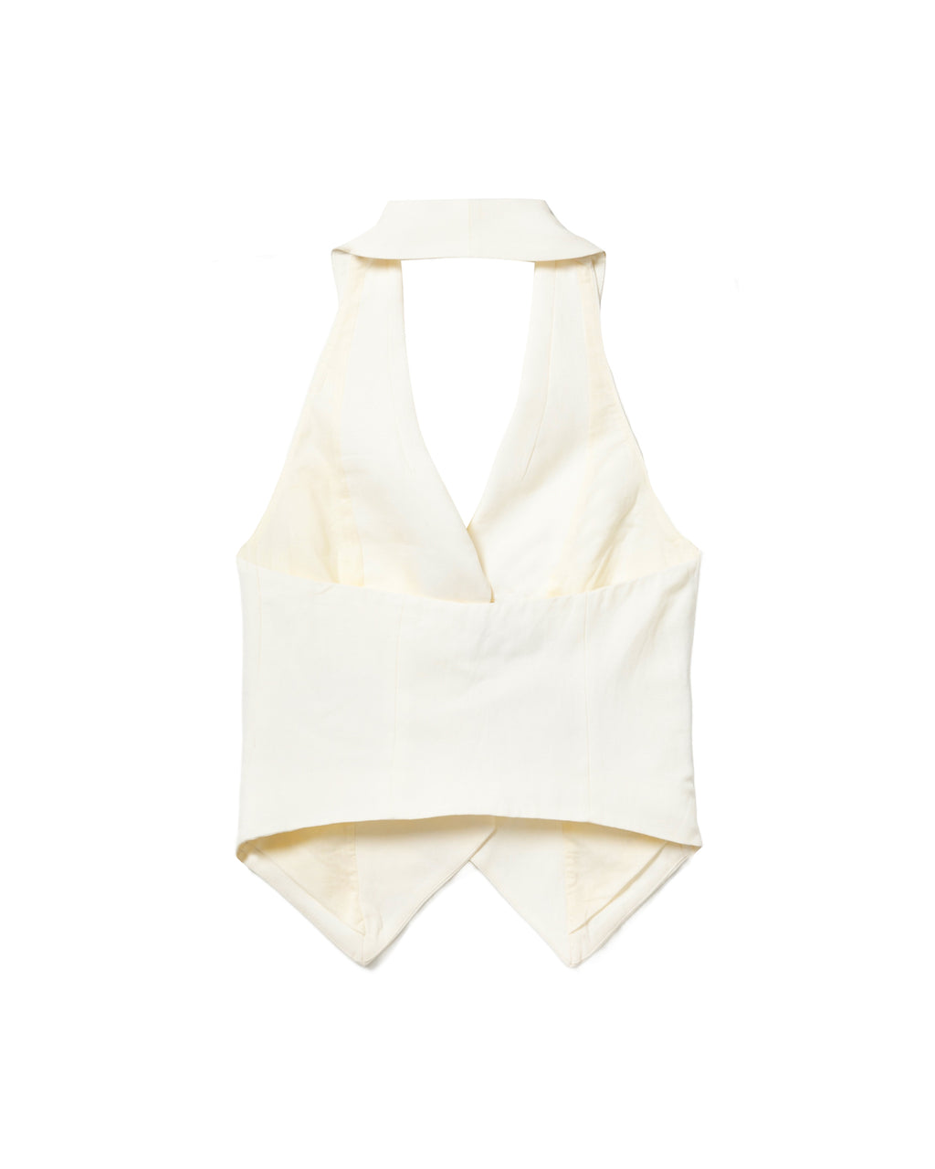 Halter button up top