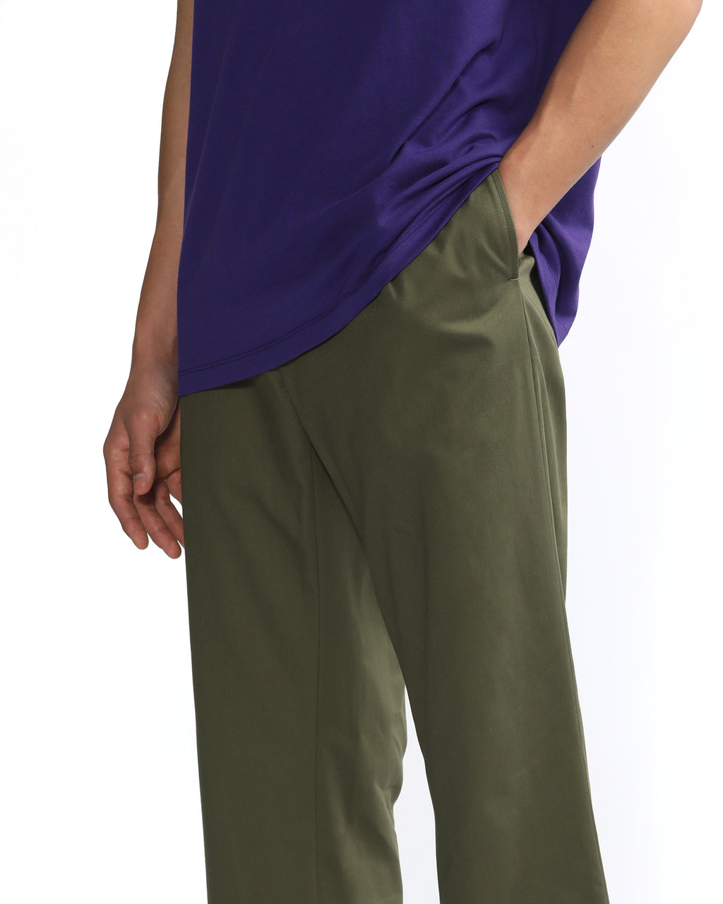Tafeta worm pants