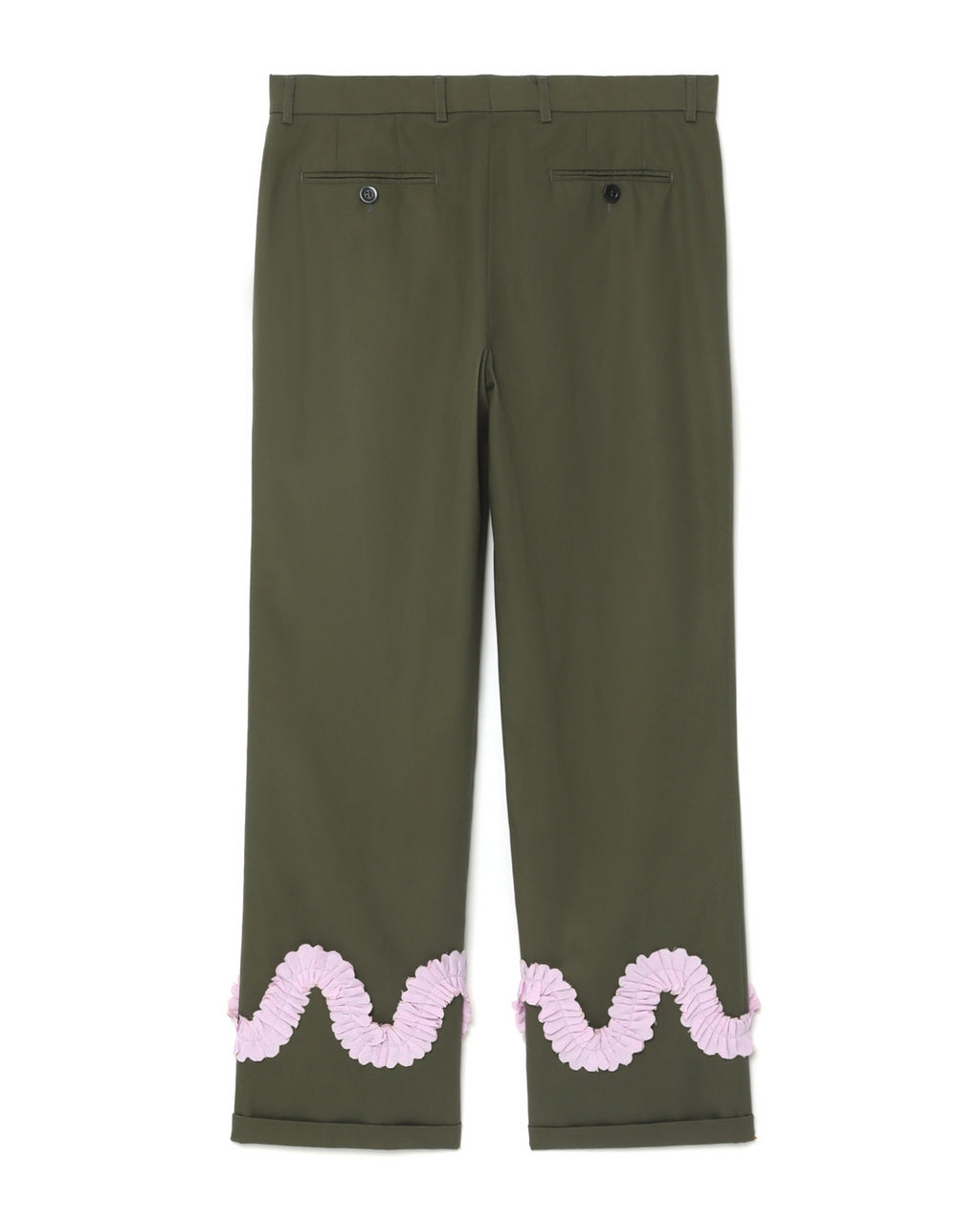 Tafeta worm pants