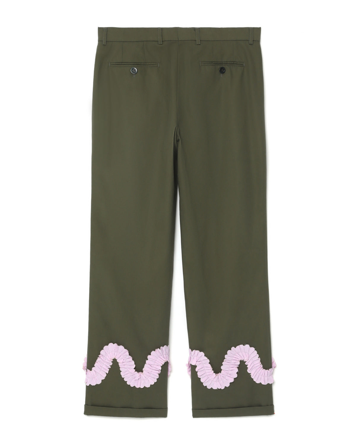 Tafeta worm pants