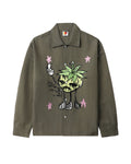 Smoke strawbabies embroidered shirt