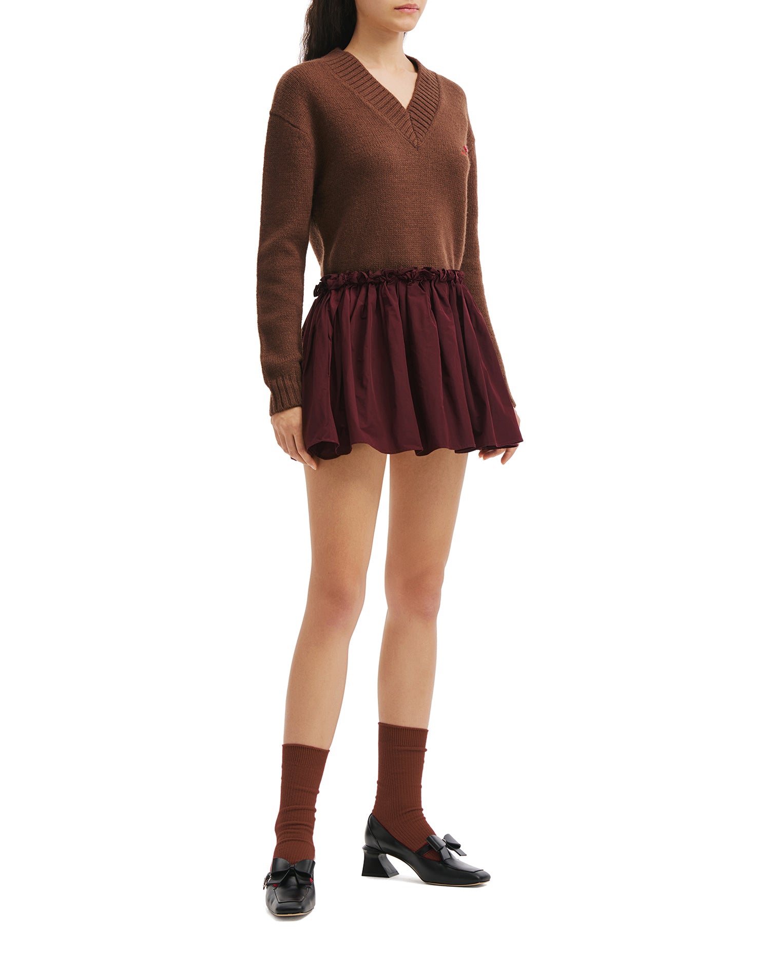 V-neck sweater