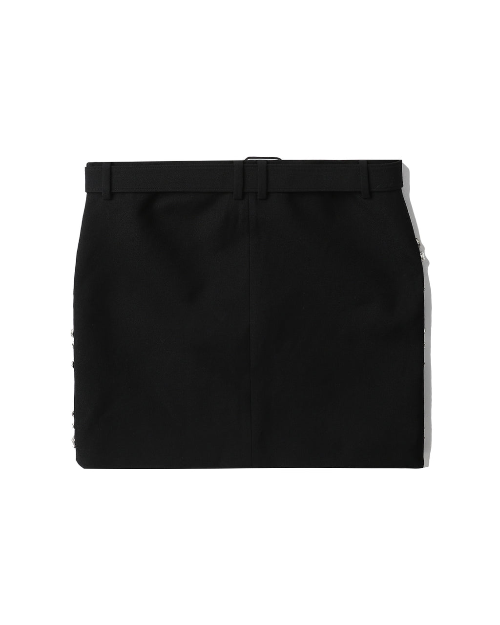 Crystal embellished mini skirt
