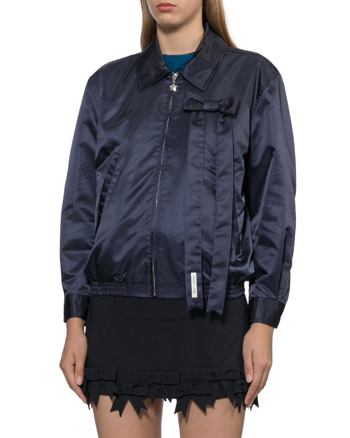 Bow-front jacket