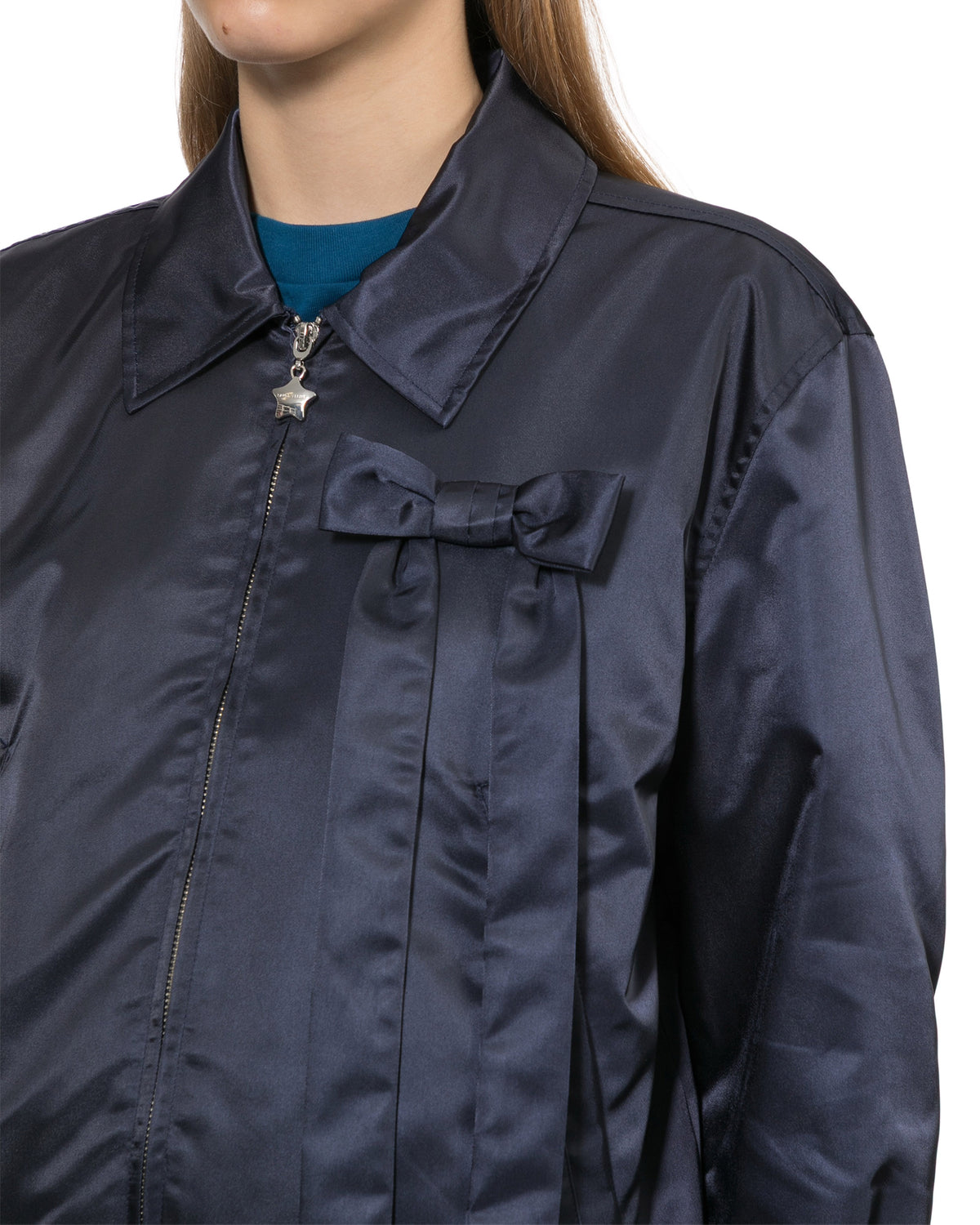 Bow-front jacket