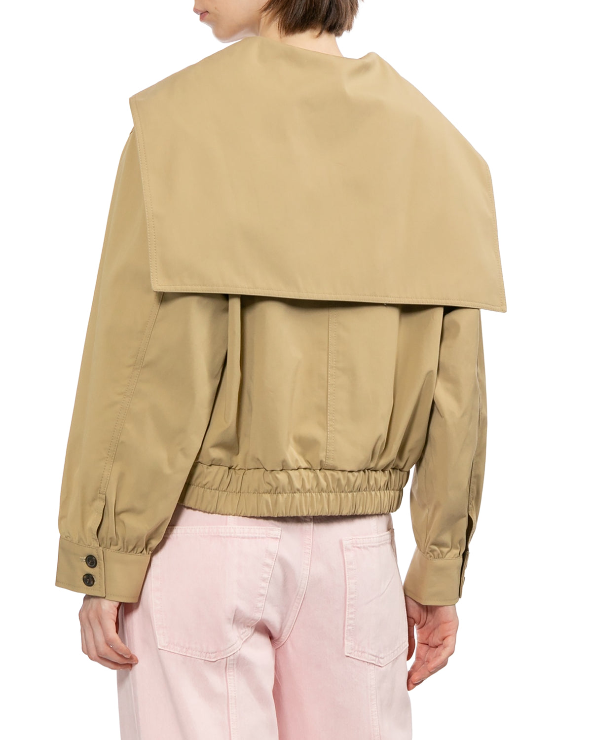 Bow-pocket jacket