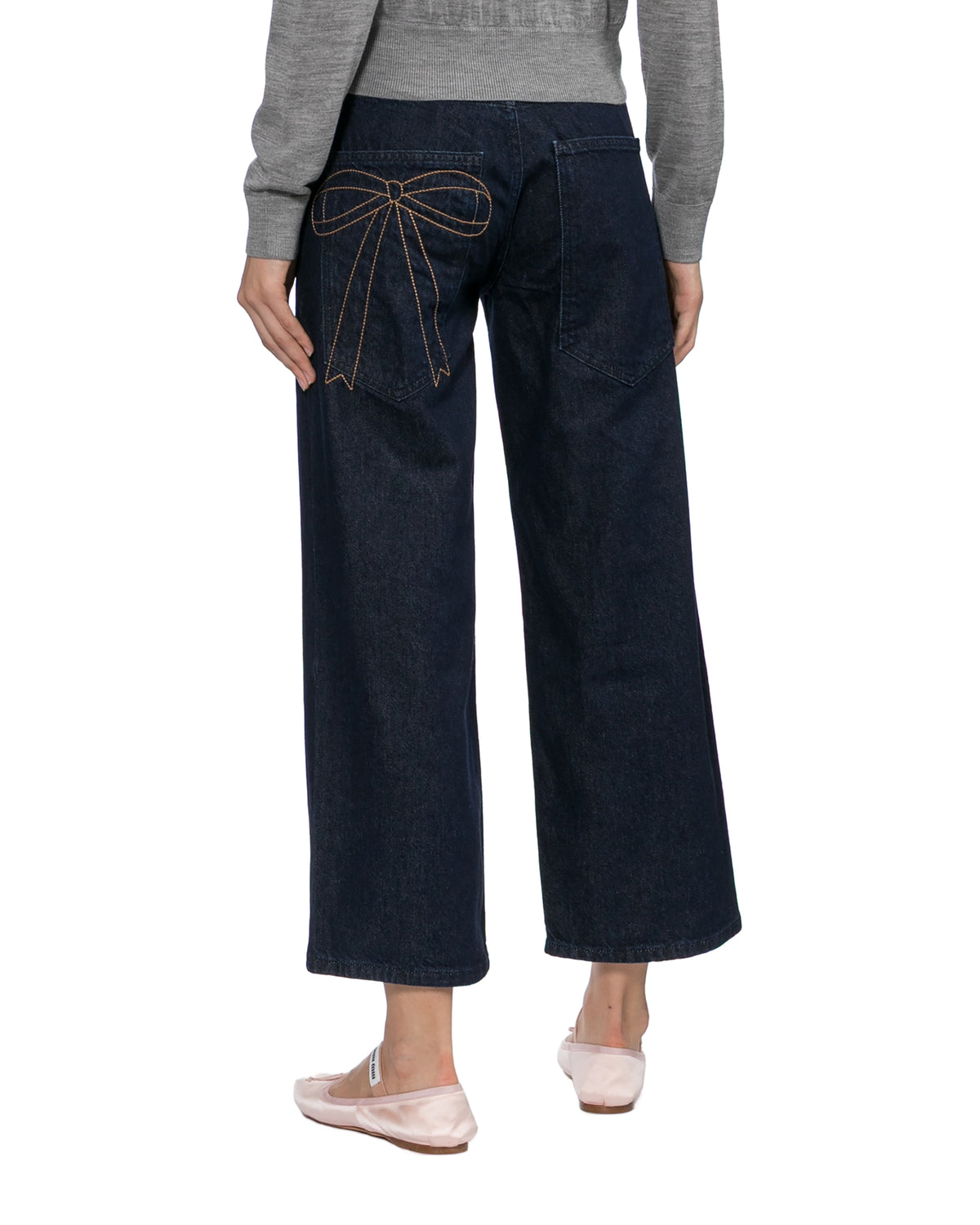 Cropped jeans