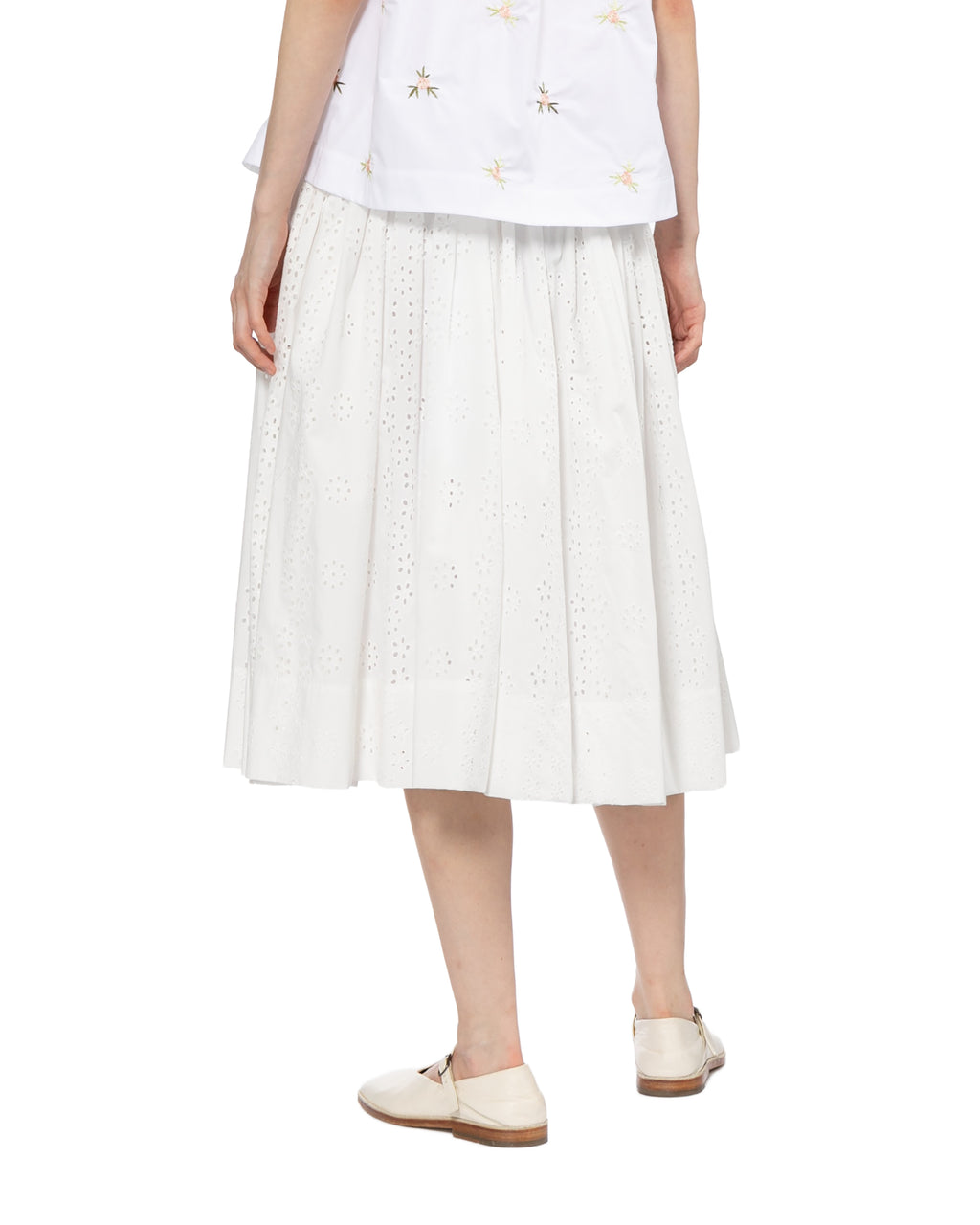 Murano eyelet skirt