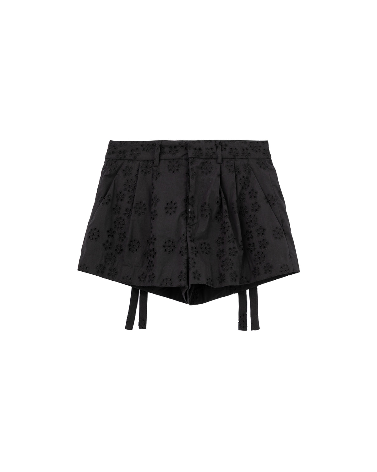 Embroidered shorts