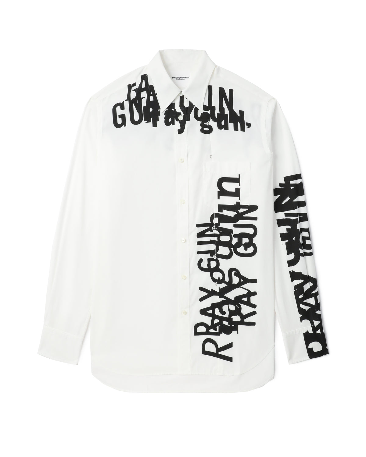 Printed cotton silk shirt