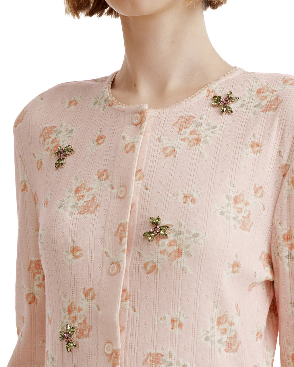 Floral cardigan