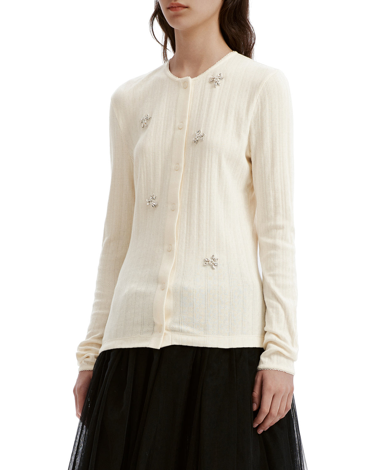 Embellished cardigan