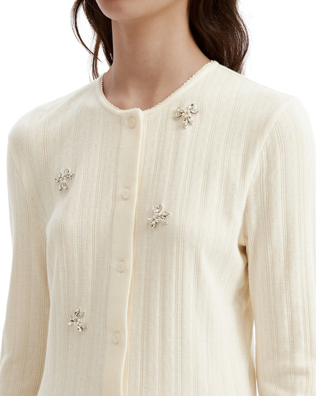 Embellished cardigan