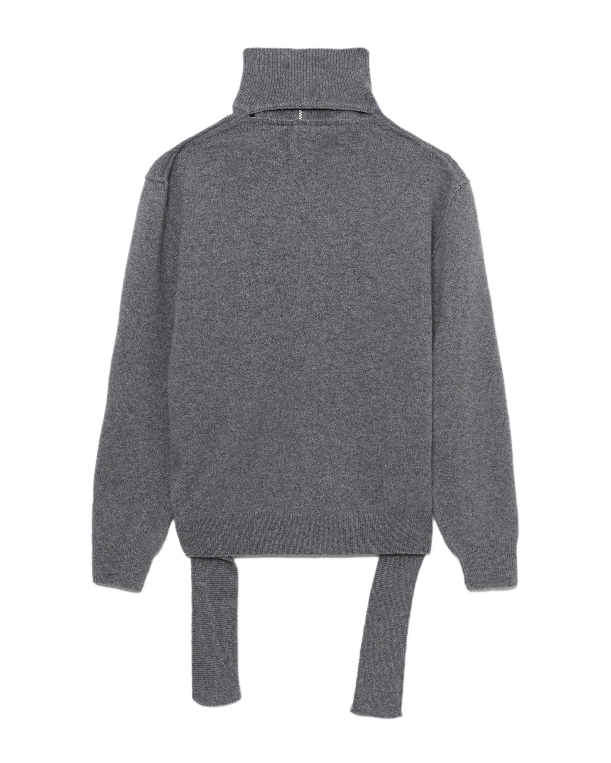 Window zip-up cardigan