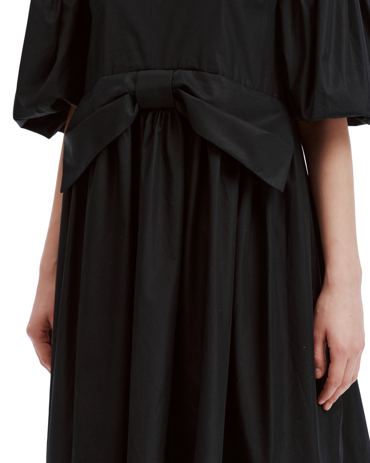 Bow-detail dress