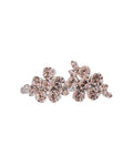 Mini hellebore flower hair clip
