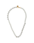 Quartet pearl & crystal heart necklace