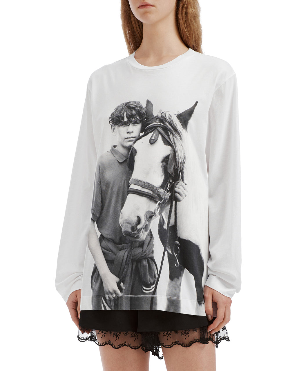 Pony kid print tee