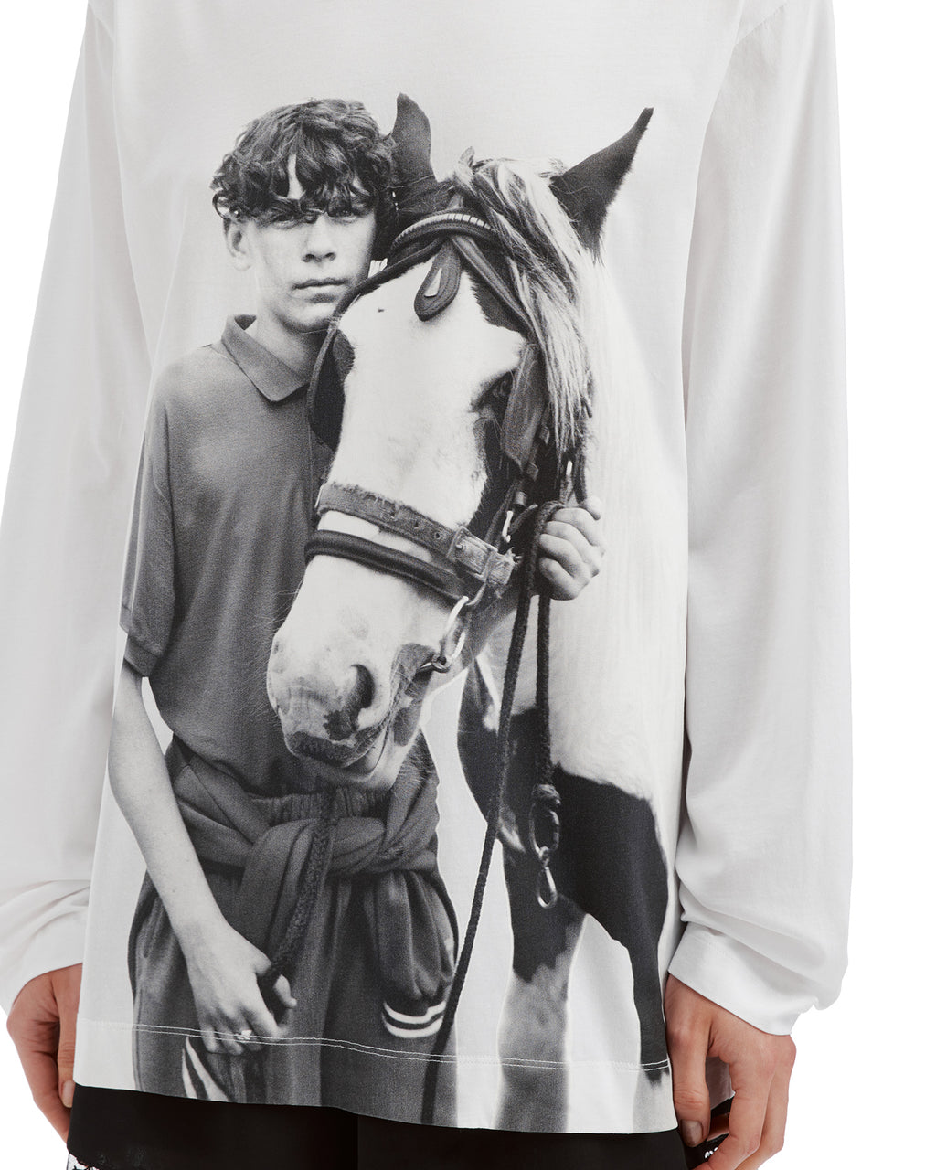 Pony kid print tee