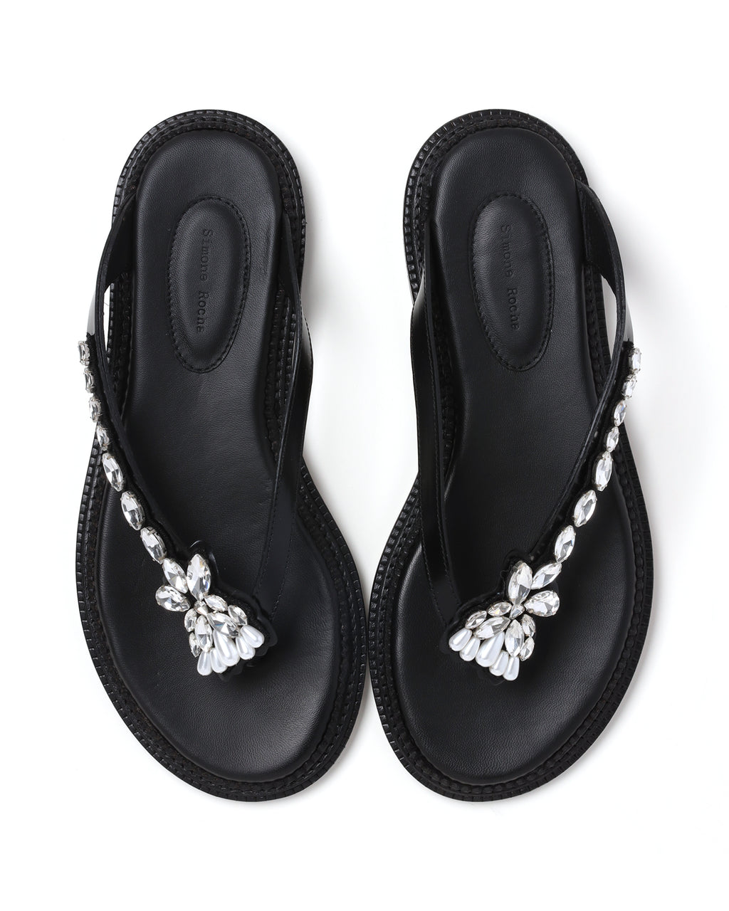 Embellished flip-flops