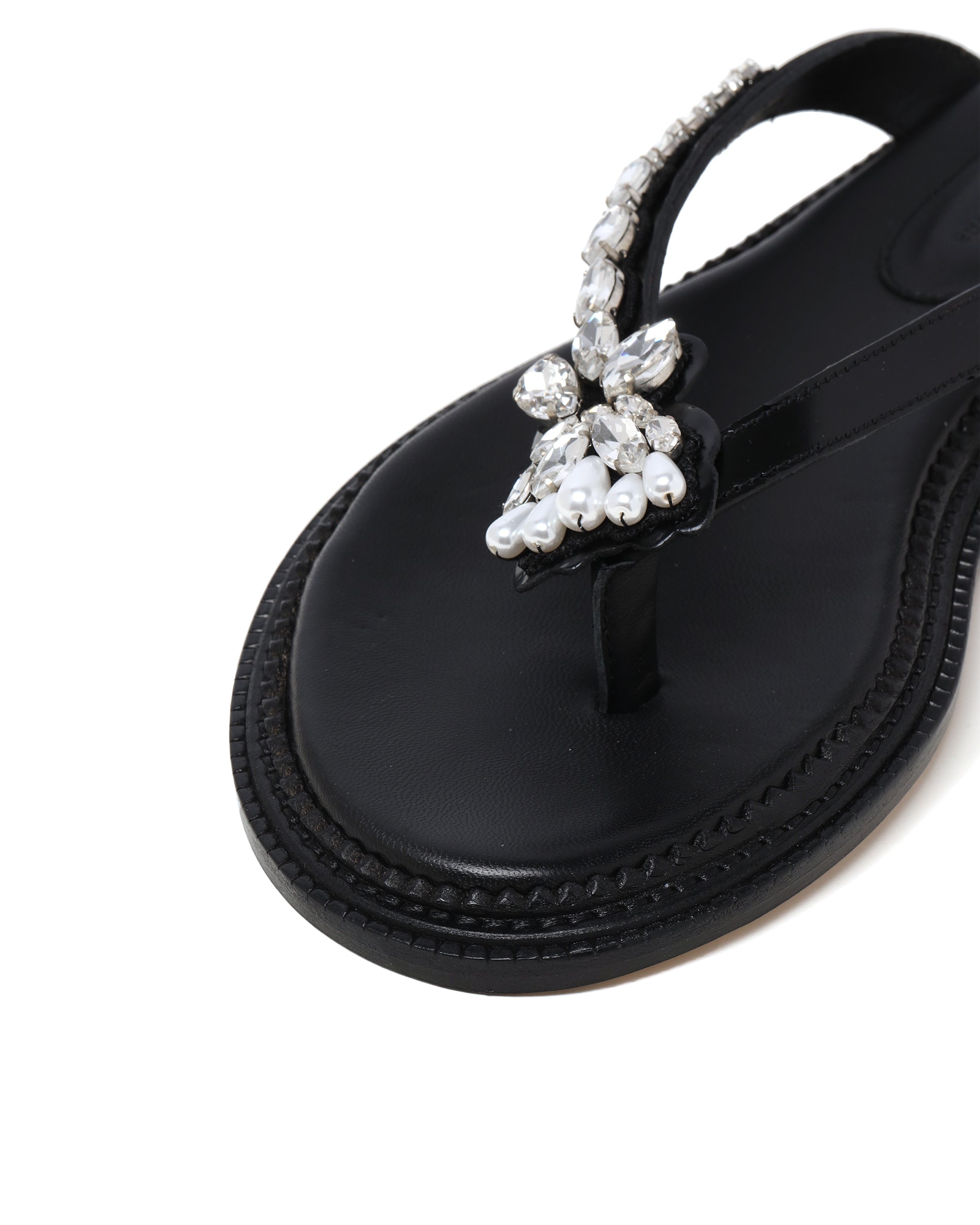 Embellished flip-flops