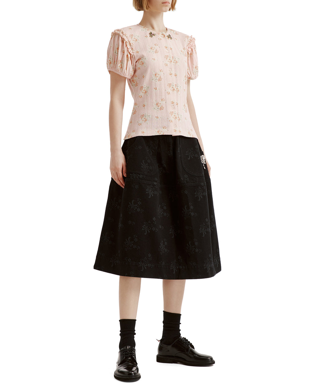 Floral skirt
