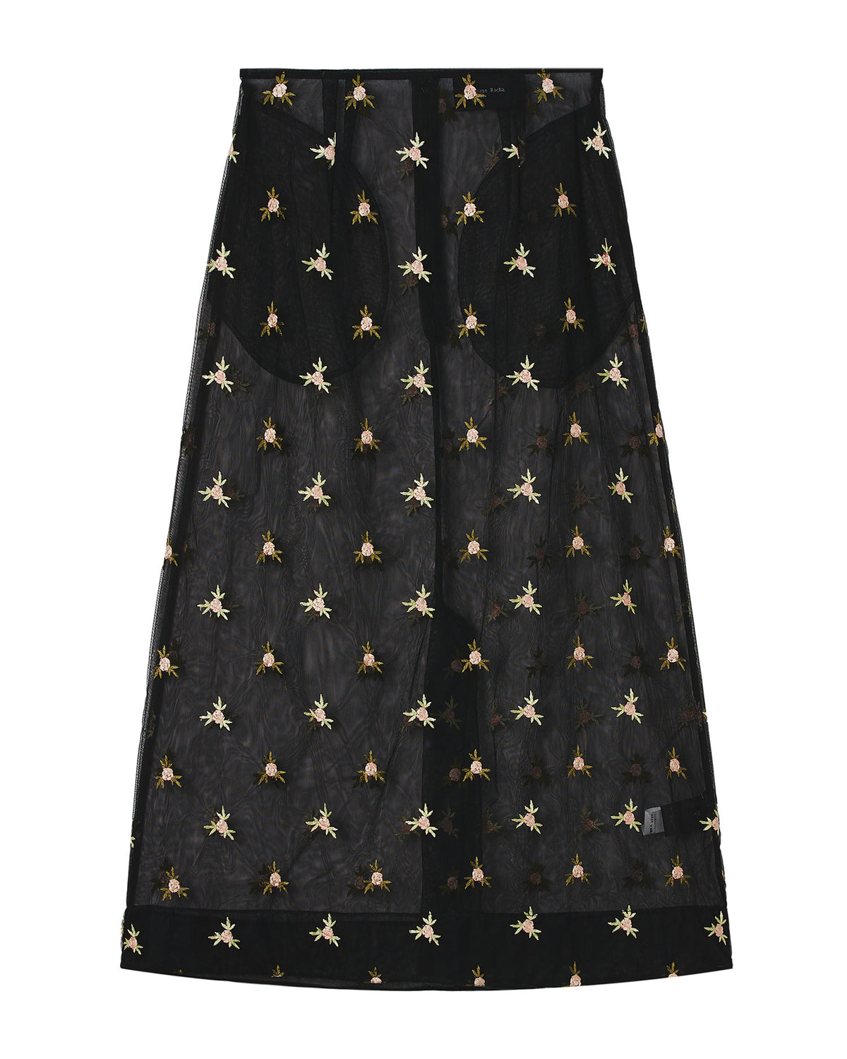 Embroidered skirt