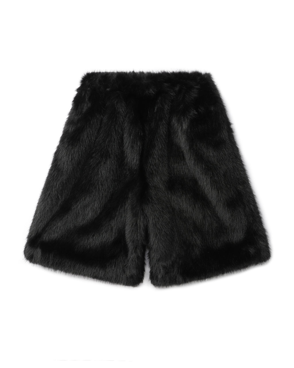 Faux fur shorts