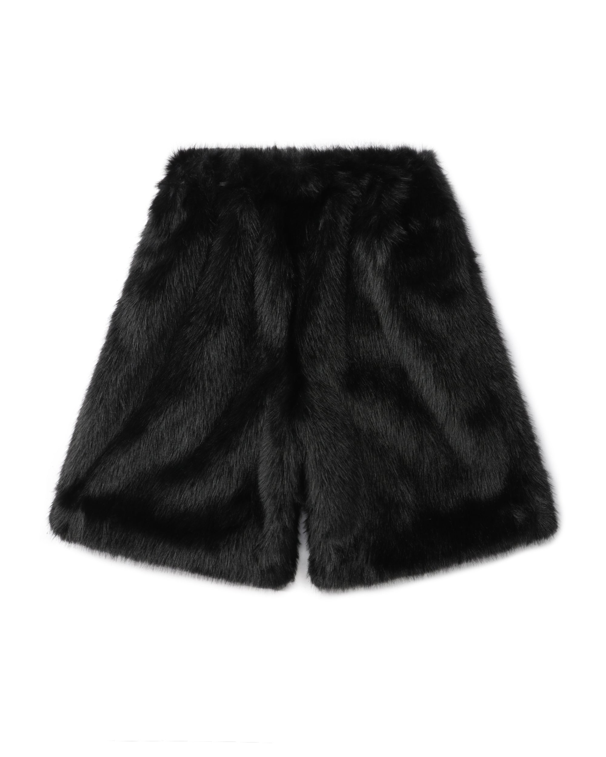 Faux fur shorts