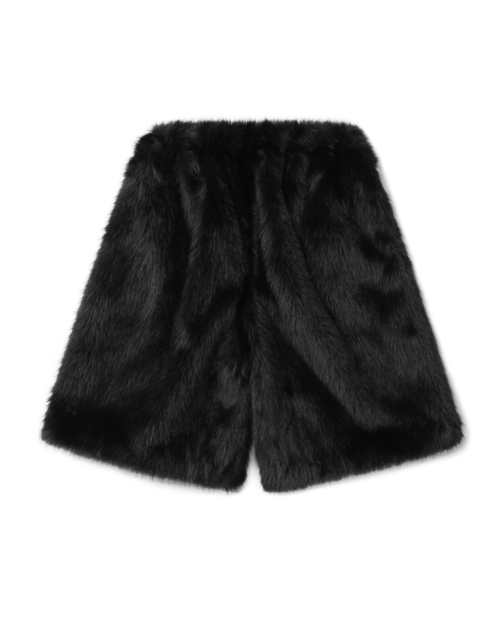 Faux fur shorts